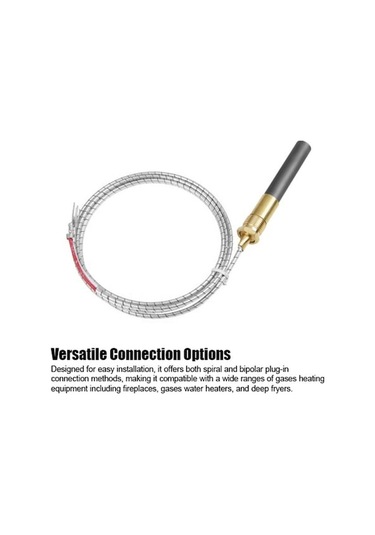 Pazly 750mv Termopil Jeneratörü - Hızlı Isınma Şömine, Su Isıtıcı, Gazlı Fritözler İçin