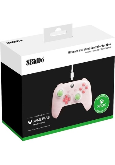 8bitdo Ultimate Mini Kablolu Hall Effect Controller Xbox Series X