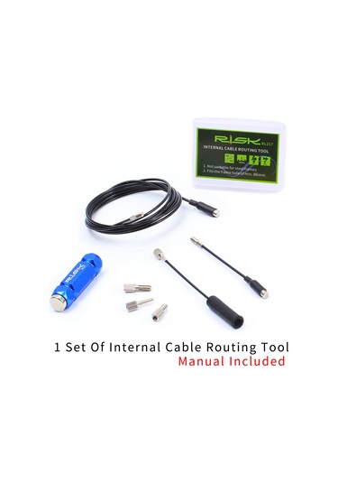 Monyee Jant Ve Yol Bisikleti İçin Karbon Çerçeve Kablo/gaya Tel Çekici, Miknatısli İç Gidiş Kablo Yönlendirici Araç Rl217 Çok Renkli