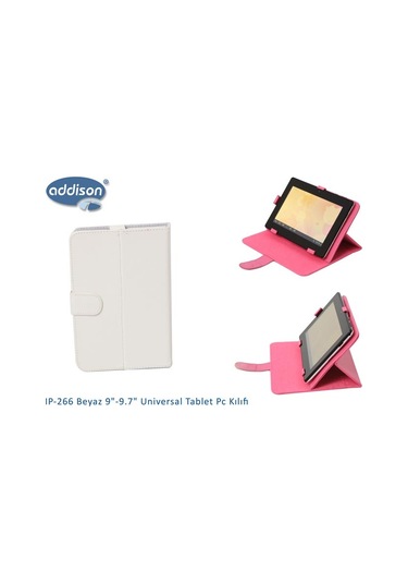 Addison Ip 266 Beyaz 9 9 7 Universal Tablet Kılıf