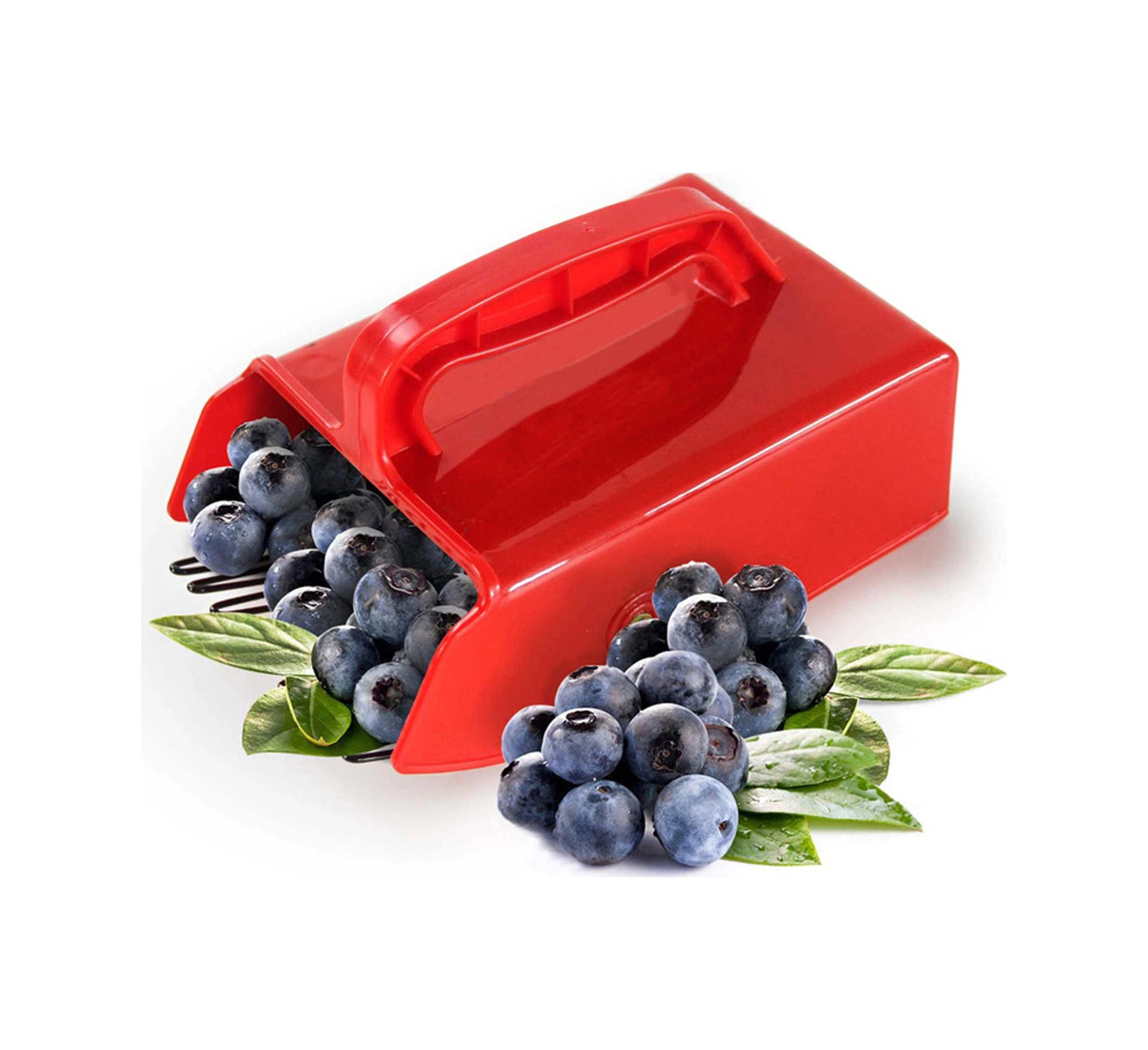 Geeroyoo Meyve Toplama Aleti Metal Tens İle Yaban Mersini, Kuru Kayısı, Çilek Hızlı Toplama, Ergonomik Kollü Bahçe Gereci