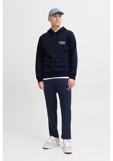 Jack & Jones Erkek Sweat 12278606 Koyu Lacıvert Koyu Lacivert