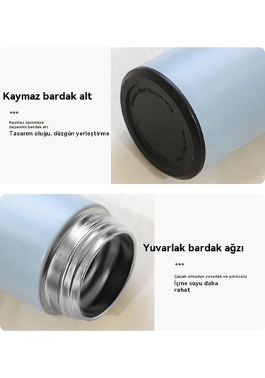 Pazly Termos Jian Fincan Fan Beyaz Beyaz Akıllı Bo Beyaz