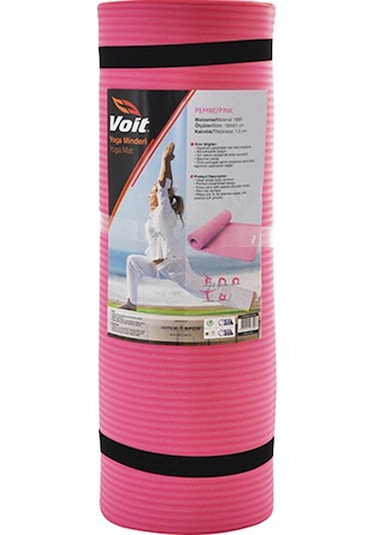 Voit Nbr Yoga Minderi 180x61 Cm Pembe