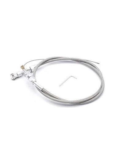 Novahub Ls Motor Gaz Kelebeği Kablosu 36 Inç Paslanmaz Çelik Örgü, Ls1 4.8 5.3 5.7 6.0 İçin Kolay Montaj Yedek