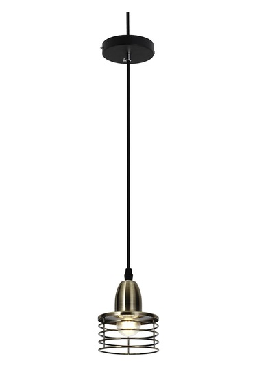 Endüstriyel Retro Plafonyer Stil Sarkıt Tavan Lambası Taban Soket Çok Renkli