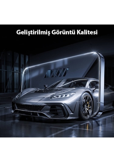 Baseus Crystalline Apple iPhone 15 Pro Max Uyumlu Anti Blue Ekran Koruyucu