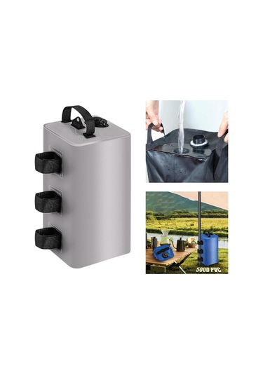 Dolıty Gölgelik Su Ağırlık Çantası Katlanır Bacak Gri-10-l 10 L Çok Renkli