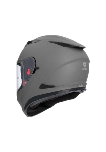 Shiro Shadow S Beden Motosiklet Kaskı Mat Asphalt/nardo Sh605 Gri