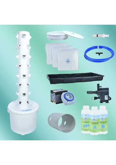 Dikey Hidroponik Sistem Set-2