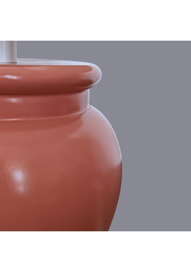 Zelen Minimal Pembe Abajur Pembe