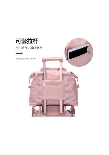 Vkemall Kadınlar İçin Hafif Ve Dayanıklı Seyahat Çantası - Büyük Kapasiteli, Islak/kuru Bölmeli Spor Çanta Çok Renkli