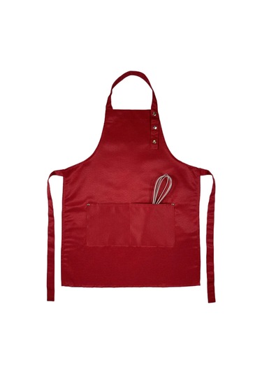Levına Okul İçin Parlak Önlük 307646702 Kırmızı