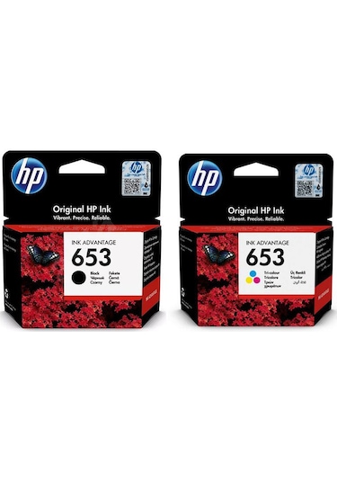 Hp 653 3YM75AE / 3YM74AE Avantaj Paket Kartuş / Hp Deskje