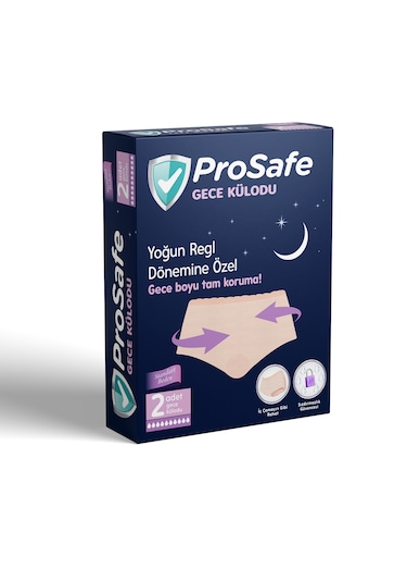 Prosafe Gece Külodu Yoğun Regl Dönemine Özel 10 Paket 20 Adet