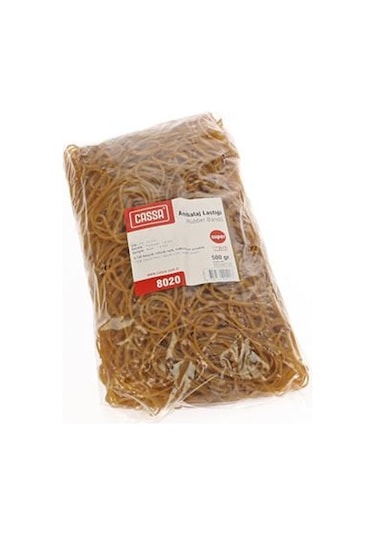 Cassa Paket Lastiği (%100) Kauçuk 500 Gr
