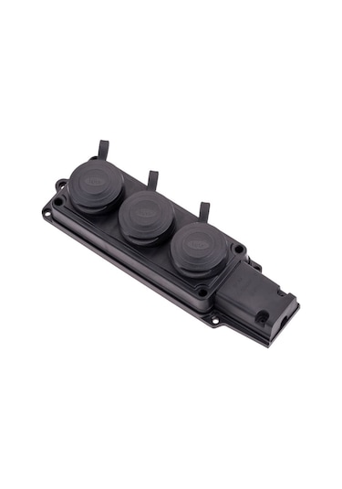 1x16a 2p+e 200/250v Kauçuk Üçlü Priz