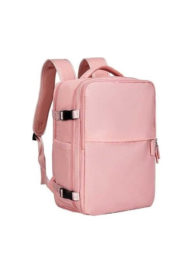 Didadodo Büyük Kapasiteli Kadın Omuz Çantası - Pembe, Designlı Pembe