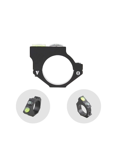 X-accu 30mm Offset Dürbün Terazisi - Pusulalı Scacd-05 Siyah