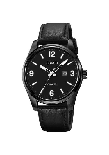 Skmeı 2067 Erkek İş Rahat Stil Açık Hava 50m Su Geçirmez Kuvars Dijital Kol Saati Siyah Kahverengi