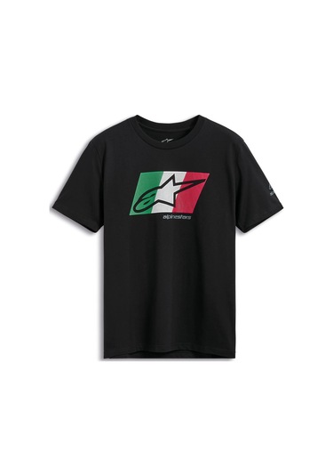 Alpinestars Global Csf Tişört Siyah Beyaz Yeşil
