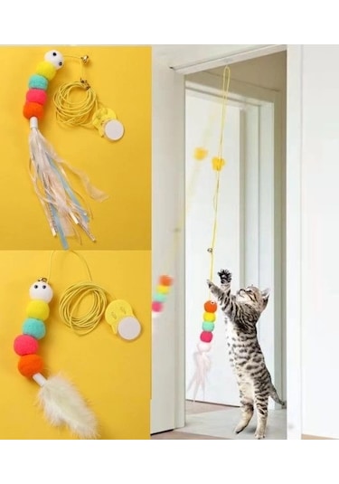 Buğz Elastik Kendinden Yapışkanlı Solucan Kedi Oltası