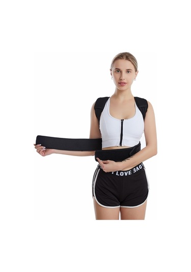 Mk-068 Sırt Duruş Düzeltme Kemeri Kamburluk Önleyici Nefes Alabilir Görünmez Düzeltici