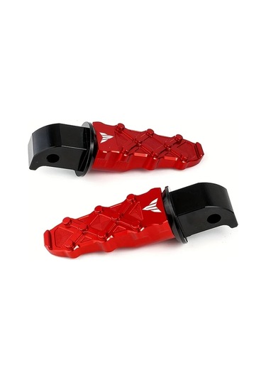 Gateesat Yamaha Mt07 Mt09 Mt10 Mt03 Mt25 Tracer 7 9 Gt Cnc Alüminyum Ayarlanabilir Kırmızı Yolcu Ayaklıkları