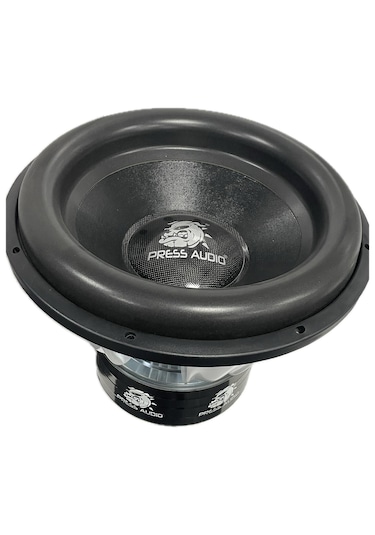 Subwoofer 46 Cm 2+2 Ohm 9000 Rms Yassı Alüminyum Black Voice Coil
