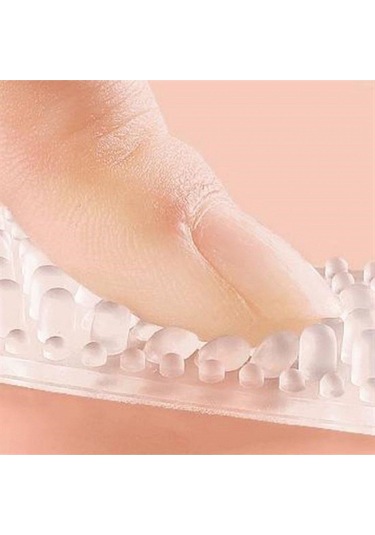 Yumuşatıcı Özellikli Topuk Ağrısını Gidermeye Yardımcı Çok Amaçlı Ortapedik İnce Tasarımlı Beyaz