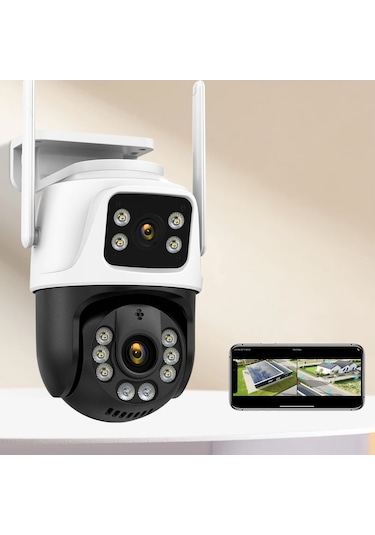 Çift Lens Çift Ekran İle Kadraj 8mp 4k Ptz Wıfı Kamera: Aı İnsan