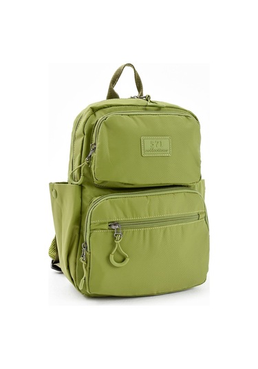 Ultra Hafif Şik Ve Su Geçirmez Orta Boy Sırt Çantası Yeşil Model: 571-13-9d Yeşil