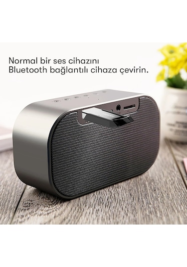 Fuchsia Earldom M73 Bluetooth 5.0 Usb Aux Dönüştürücü - Gümüş