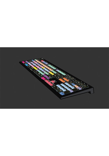 Logickeyboard LKB-AECC-A2PC After Effects CC Kablolu PC Astra 2 Arka Aydınlatmalı Klavye