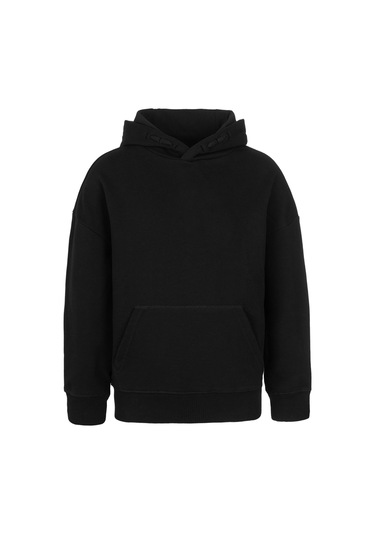 Brz Kids Unisex Çocuk Spider Hoodie Siyah
