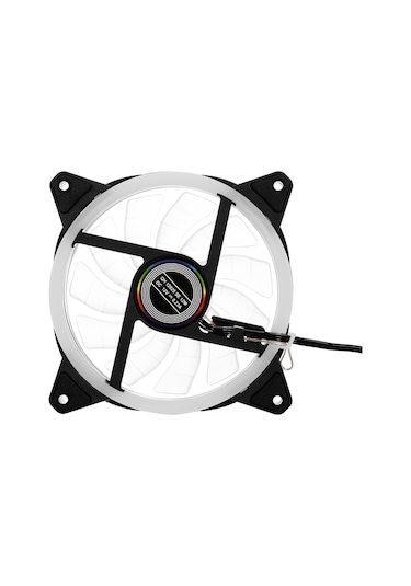 Jeehugo 12cm Rgb Bilgisayar Kasası Soğutma Fanları, Sessiz Hidrolik, 1300rpm, 5 Adet Paket