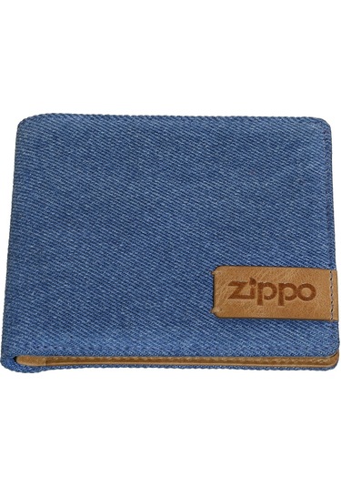 Zippo Deri-denim Cüzdan 2007140 Kahverengi