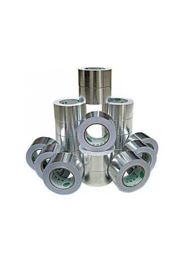 1 Kalite Alüminyum Folyo Bant 72Mm 20 Mt Yanmaz Band