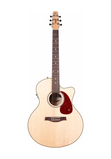 Seagull Performer Cw Mini Jumbo Hg Presys Iı Elektro Akustik Gitar Natural