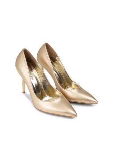 Deery Altın Rengi Kadın Stiletto - Pr813zaltm01 Altın