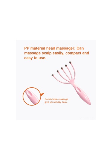 Hangfox Pp Malzeme Multi Kullanimlı Beş Tırnaklı Toplu Şapka Masaj Cihazı - Açık Mavi