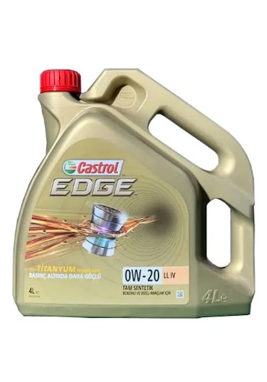 Edge 0w20 Ll Iv 4l Tam Sentetik Benzin Ve Dizel Motor Yağı