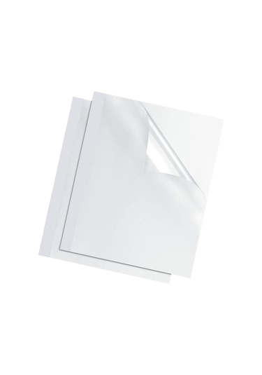 Mühlen Deckel Isısal Cilt Kapakları A4 Beyaz 6 Mm 1 Koli 100 Adet