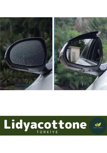 Araba Ayna Yağmur Koruyucu Siper Karbon Desenli Tüm Araçlara Uyumlu