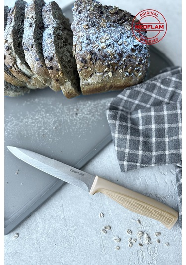 Neoflam Microban Çok Amaçlı Bıçak Bej 13cm D-neofmk013