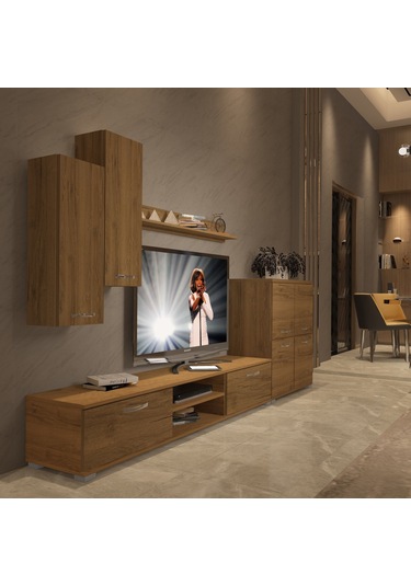 Decoraktiv Eko 6 Mdf Dvd Tv Ünitesi Tv Sehpası Pera