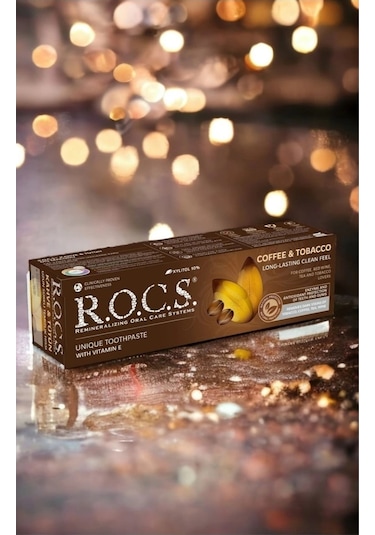 R.o.c.s. Kahve & Tütün Lekelere Karşı Diş Macunu 60ml