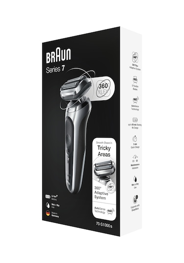 Braun Series 7 S1000S Kablosuz Tıraş Makinesi