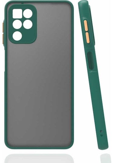 Samsung Uyumlu Galaxy M32 Kılıf Lens Korumalı Mat Silikon Kapak