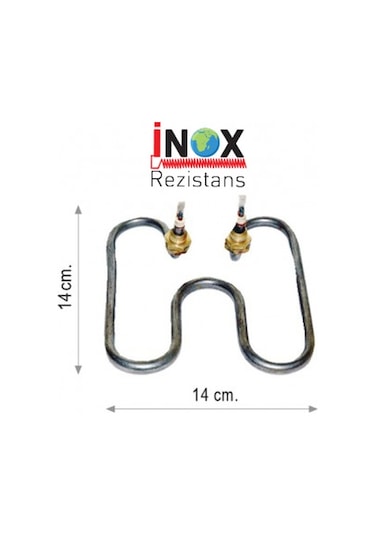 Semaver Çay Kazanı Rezistansı 220V 1250 W Q8 5Mm Cr-Ni ( Krom )